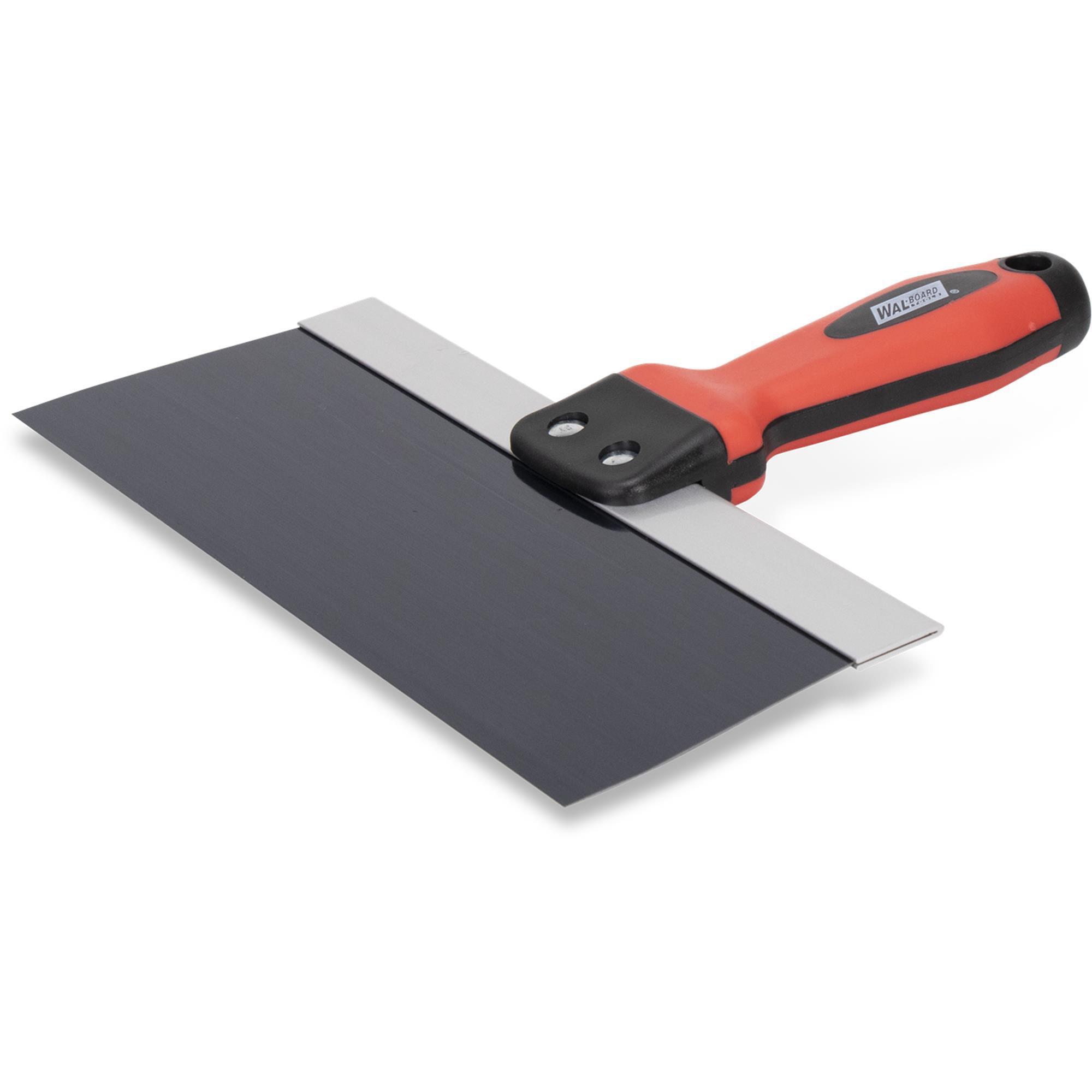 Wal-Board Taping Knife — 10in., Blue Steel Blade, Soft Grip Handle, Model# 019-040